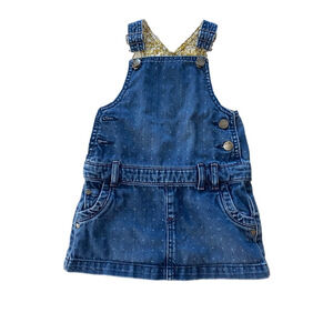Marks and Spencer Jean tunic dress 18-24 mos.